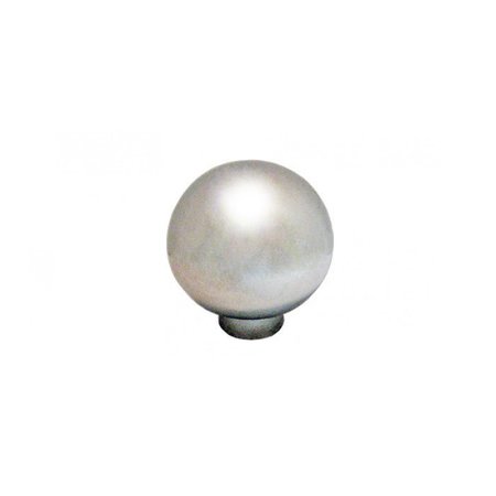 CAL-ROYAL Bi-Fold Ball Knob, 1-1/4 Width, 1-3/8 Height, 1-5/8, 1-7/8 and 2 Screws, US26 Bright Chrome BK14-26